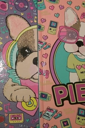 Alternative view of Cuaderno 16x21 licencia Violetta y Ludmila T/Dura Rayado 48H.