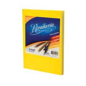 Alternative view of Cuaderno 19x23.5 ABC Rivadavia T/Dura Rayado 50H. Amarillo