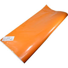 Papel Afiche Color Naranja