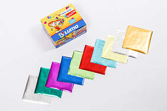 Papel Glace METALIZADO Luma x 10H.