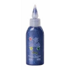 Adhesivo Plasticola con Brillos 40grs. Azul