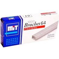 Broches MIT Nro 64 x 1000u.