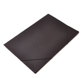 Carpeta 3 solapas c/elastico Nro 5 Oficio Negro