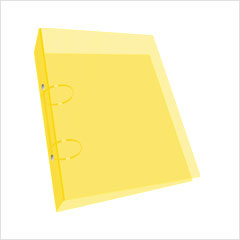 Carpeta A4 Polipropileno Amarillo