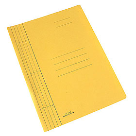 Carpeta Velox Oficio con broche Nepaco cartulina Amarilla
