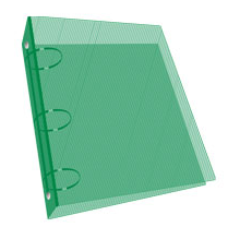 Carpeta Nro 3 Polipropileno Verde