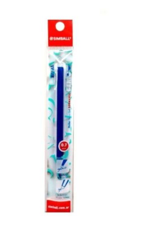 Cartucho Simball GENIO Plus color azul para boligrafo borrable