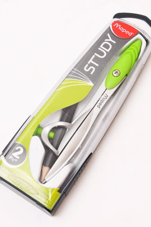 Compas escolar metalico Maped Study con abrazadera