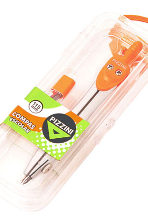 Compas escolar metalico Pizzini PK133 con mina [C]