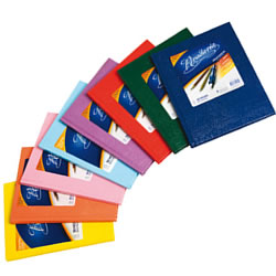 Cuaderno 16x21 Rivadavia T/Dura Rayado 50H. forrado color