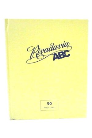 Cuaderno 19x23.5 ABC Rivadavia T/Dura LISO 50H.