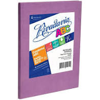 Cuaderno 19x23.5 ABC Rivadavia T/Dura Rayado 50H. Lila/Violeta