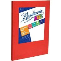 Cuaderno 19x23.5 ABC Rivadavia T/Dura Rayado 50H. Rojo