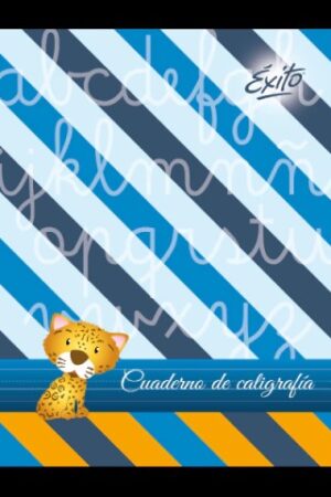 Cuaderno de Caligrafia doble linea 19x24cm Exito 24H.