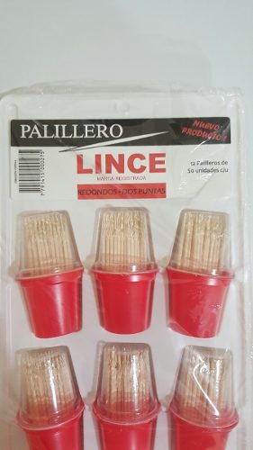 Paquete de escarbadientes