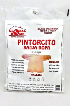 Pintorcito jardin plastico talle 7-8