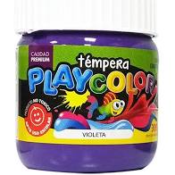 Alternative view of Pote de tempera color Violeta