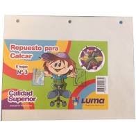 Repuesto de Calcar Nro 3 x 8H