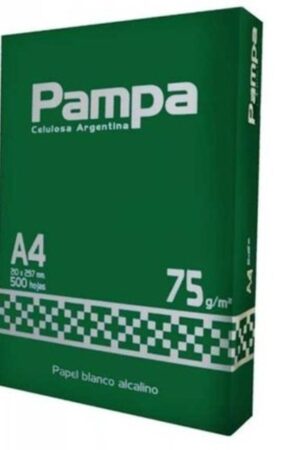 Resma A4 PAMPA 75grs.