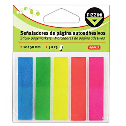 Notas Adhesivas Banderitas Fluo Ezco x 5 colores