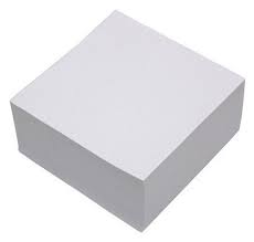 Taco papel blanco