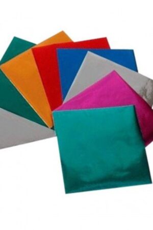 Taco de Papel Glace Metalizado x 100H.