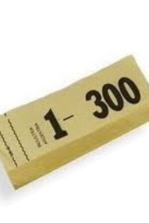 Talonario Numeros/Guardarropas 1 al 1000