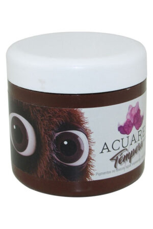 Pote de tempera color Marron